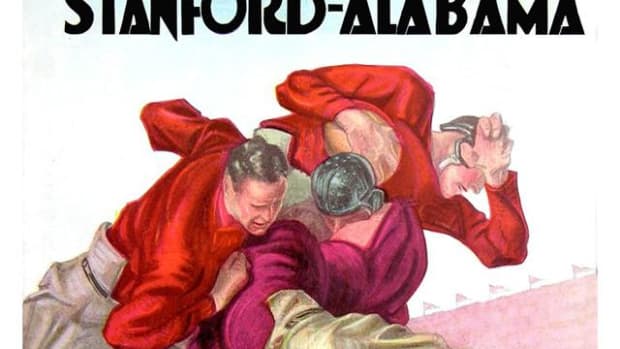 Rose Bowl gave cover, Alabama vs. Stanford, Jan. 1, 1927